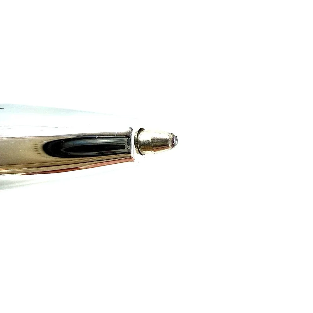 Cross Calais Ballpoint Pen Chrome/Blue Cobalt Engraved Brigham Young University